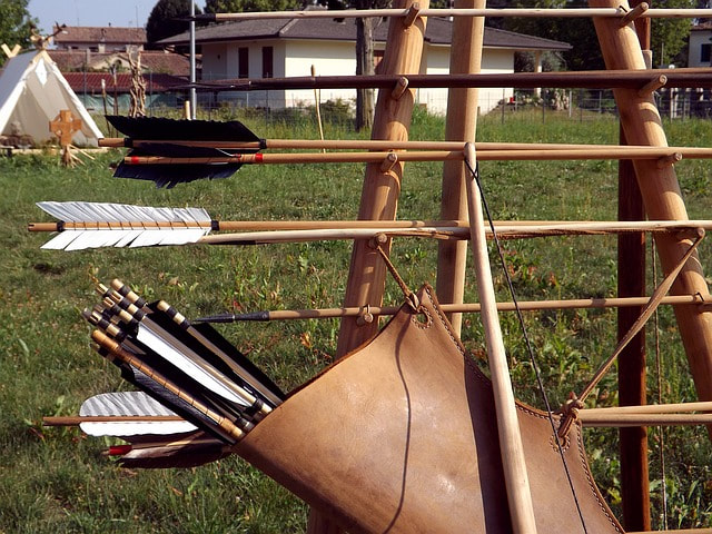 Quiver filled with arrows