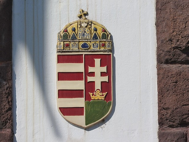 A royal coat of arms